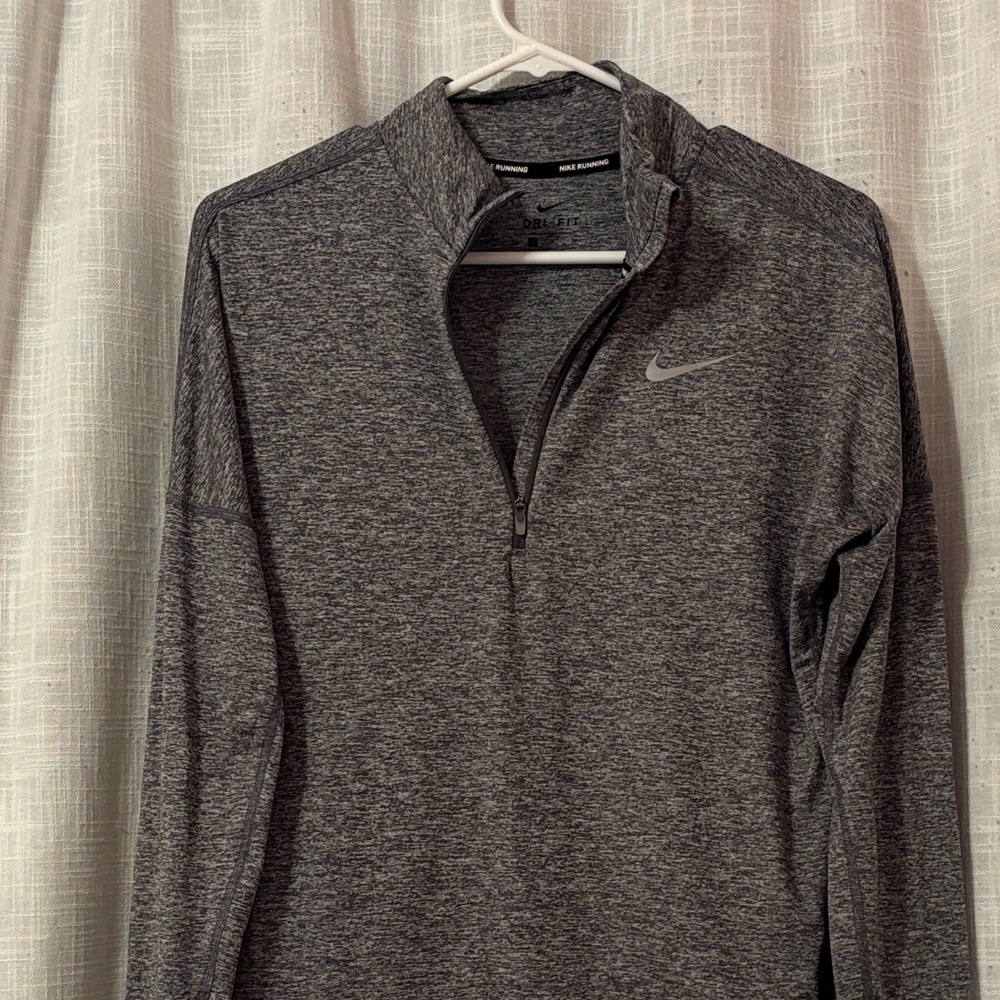 Nike Gray Element Quarter Zip Jacket - image 5